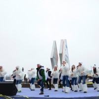 Открытие часов обратного отсчета за 1 год до начала XXII Олимпийских зимних игр 2014 года в городе Сочи