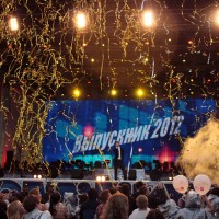 Городской праздник выпускников-2012 на Красной площади