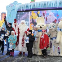 Встреча Всероссийского Деда Мороза 24 декабря 2011 года