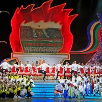 Церемония закрытия и награждения III Детско-юношеских игр «Олимпийские надежды» на кубок мэра Москвы 14 мая 2010 года