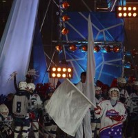Торжественная церемония открытия Крытого Конькобежного центра в Крылатском