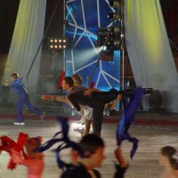 Торжественная церемония открытия Крытого Конькобежного центра в Крылатском